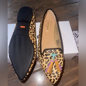 NWT Leopard print flats